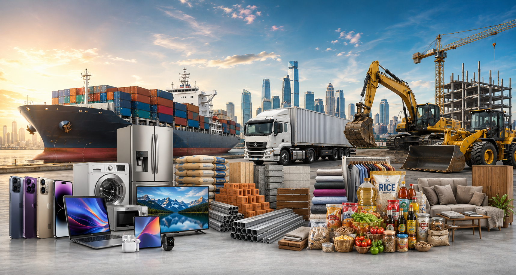 Global shipping, freight and wholesale trading operations